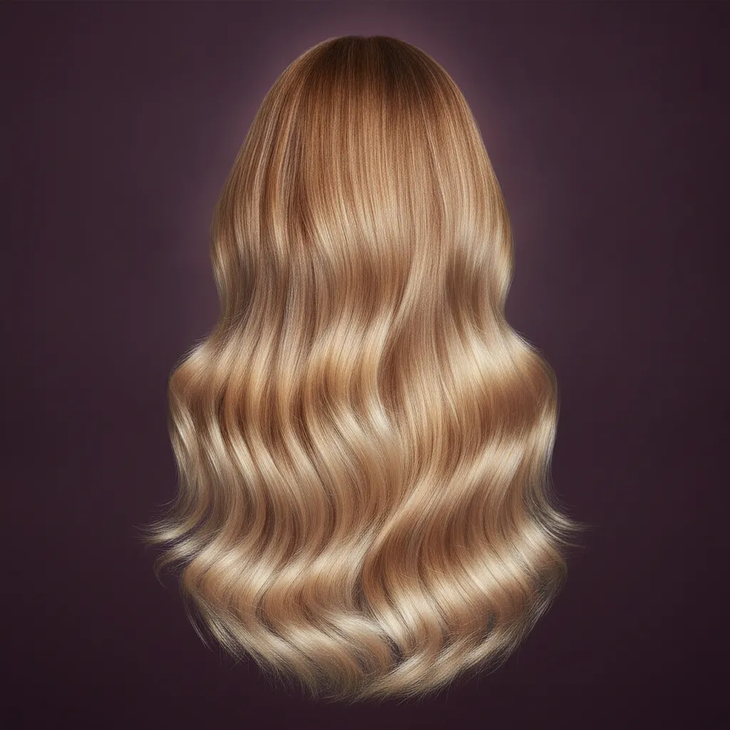 Balayage a mano alzada, fondo limpio