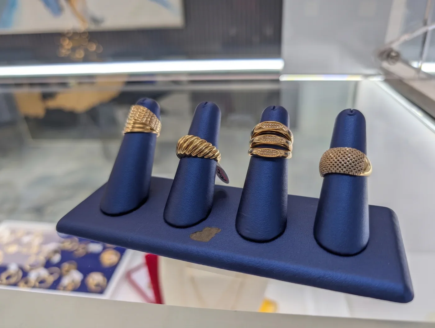 Gold Statement Rings